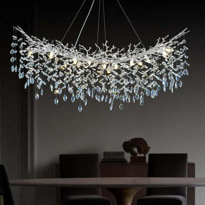Modern Crystal Tree Branch Chandelier-Fullstarlighting