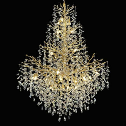 Modern Crystal Tree Branch Chandelier-Fullstarlighting