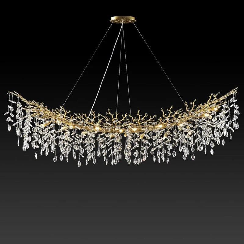 Modern Crystal Tree Branch Chandelier-Fullstarlighting
