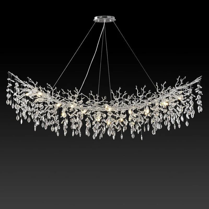 Modern Crystal Tree Branch Chandelier-Fullstarlighting