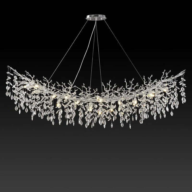 Modern Crystal Tree Branch Chandelier-Fullstarlighting