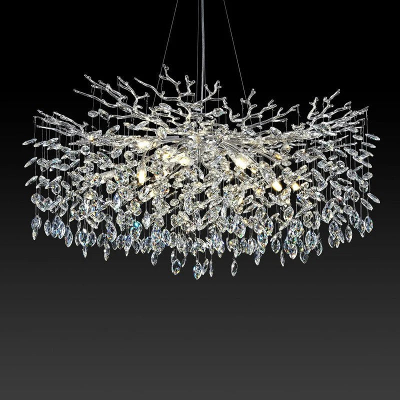 Modern Crystal Tree Branch Chandelier-Fullstarlighting