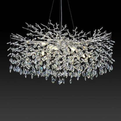 Modern Crystal Tree Branch Chandelier-Fullstarlighting