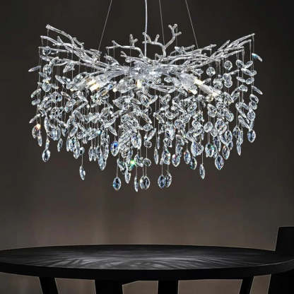 Modern Crystal Tree Branch Chandelier-Fullstarlighting