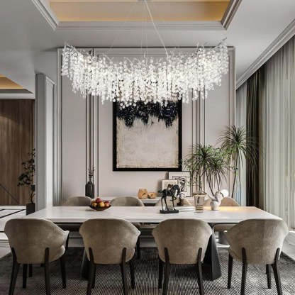 Modern Tree Branch Crystal Chandelier 55"L 30"D 40"D-Fullstarlighting