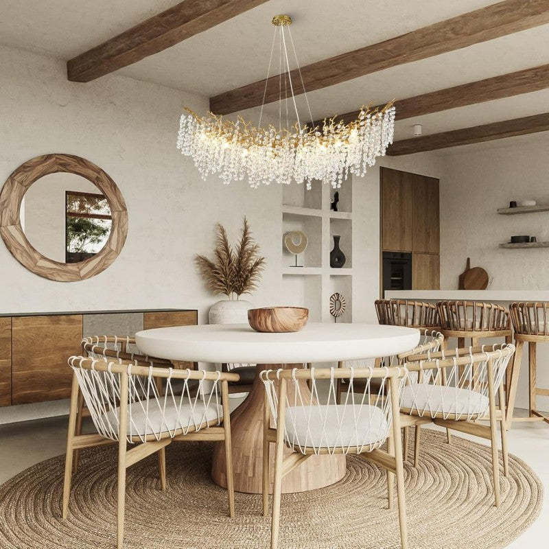 Modern Tree Branch Crystal Chandelier 55"L 30"D 40"D-Fullstarlighting