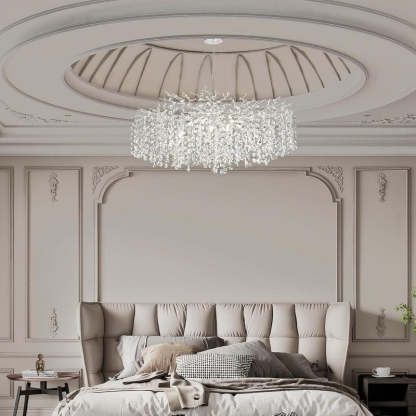 Modern Tree Branch Crystal Chandelier 55"L 30"D 40"D-Fullstarlighting