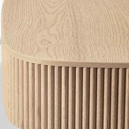 Mulholland Oak Wood Coffee Table