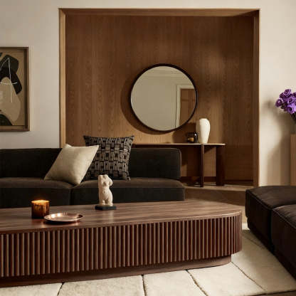Mulholland Oak Wood Coffee Table