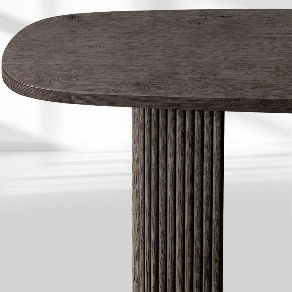 Mulholland Plank Wood Console Table