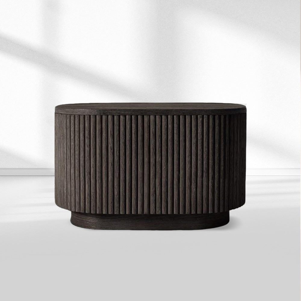 Mulholland Rectangular Wood Side Table