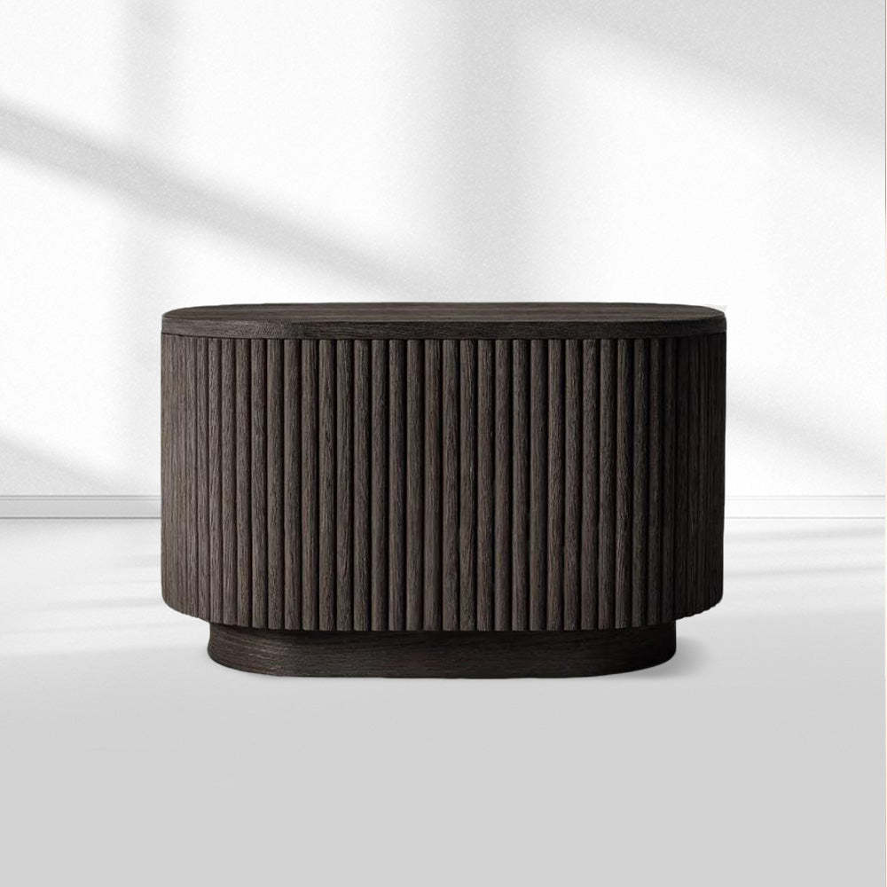 Mulholland Rectangular Wood Side Table