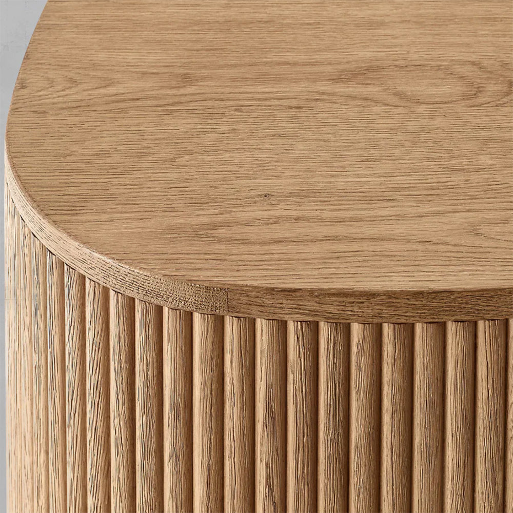 Mulholland Rectangular Wood Side Table
