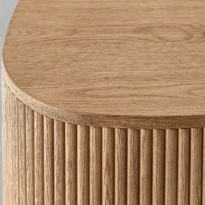 Mulholland Rectangular Wood Side Table