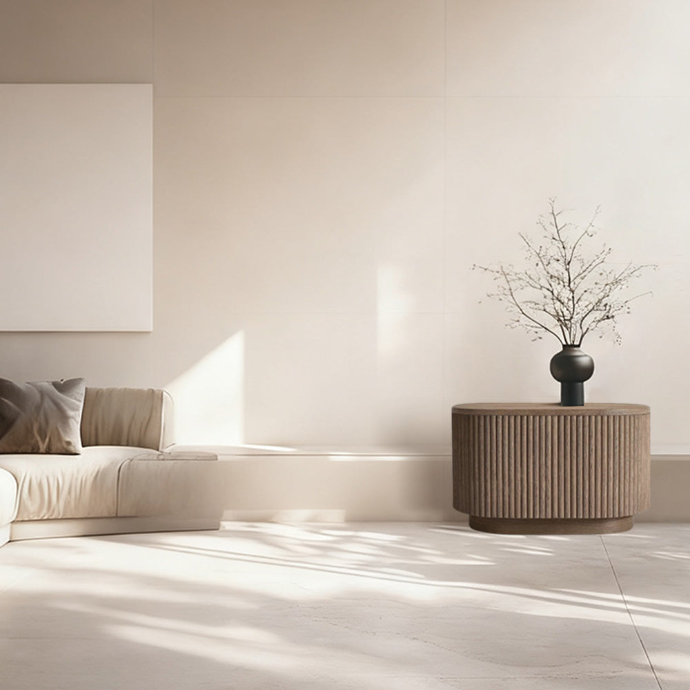 Mulholland Rectangular Wood Side Table