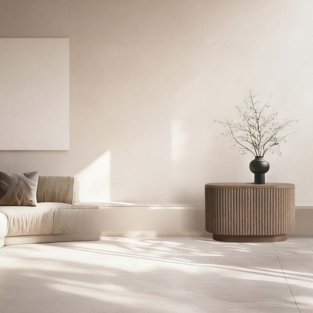 Mulholland Rectangular Wood Side Table