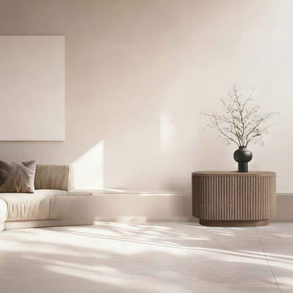 Mulholland Rectangular Wood Side Table