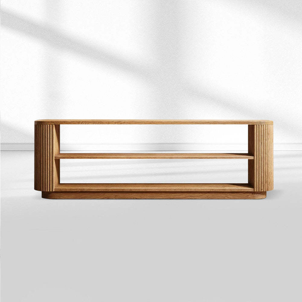 Mulholland Wood Sofa Back Console Table-Fullstarlighting