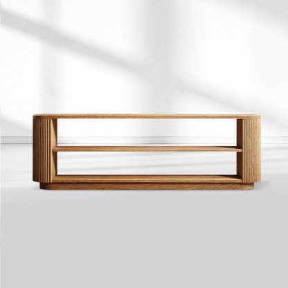 Mulholland Wood Sofa Back Console Table-Fullstarlighting