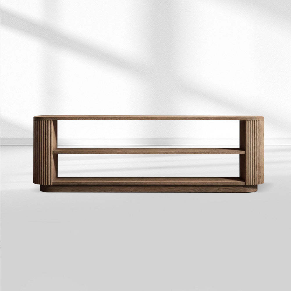 Mulholland Wood Sofa Back Console Table-Fullstarlighting