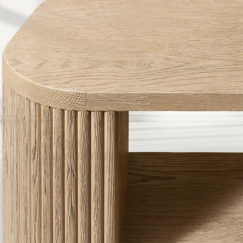 Mulholland Wood Sofa Back Console Table-Fullstarlighting