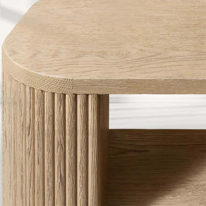 Mulholland Wood Sofa Back Console Table-Fullstarlighting