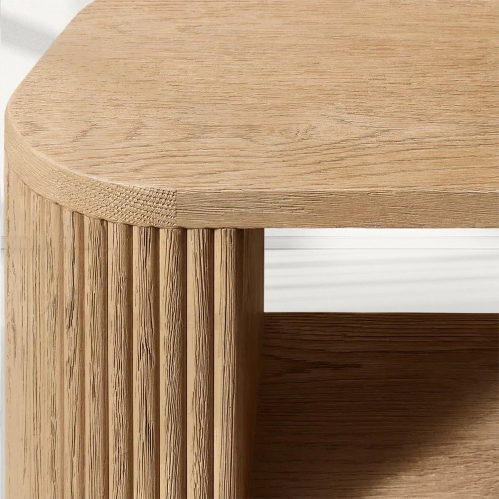 Mulholland Wood Sofa Back Console Table-Fullstarlighting