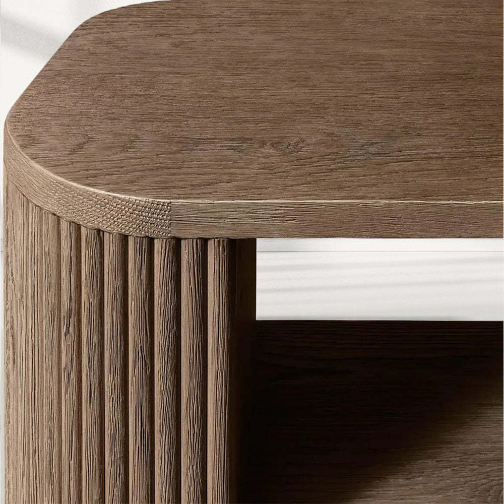 Mulholland Wood Sofa Back Console Table-Fullstarlighting