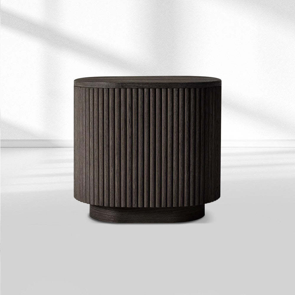 Mulholland Wood Square Side Table