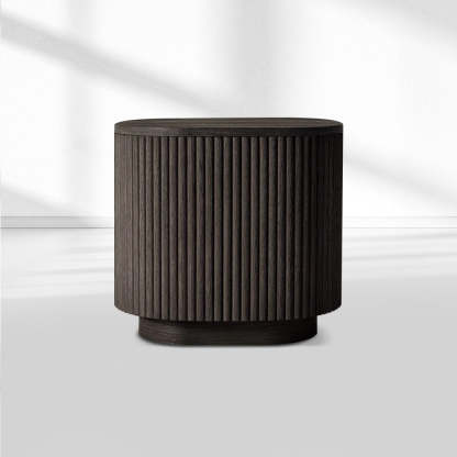 Mulholland Wood Square Side Table