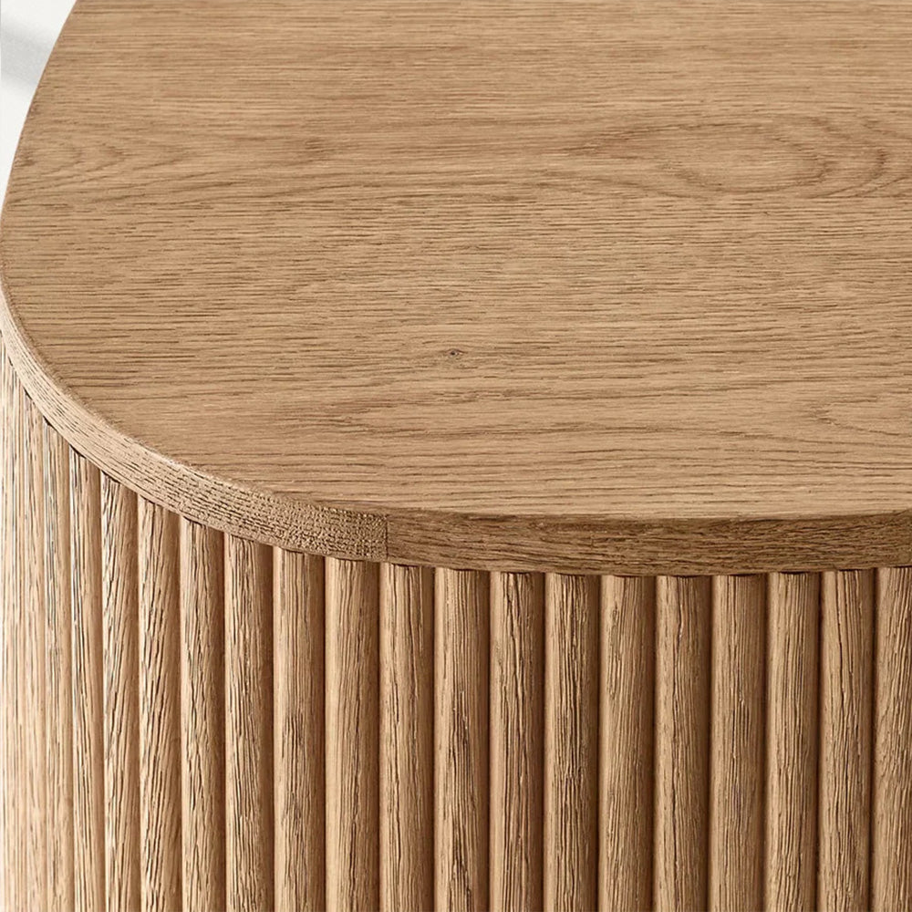 Mulholland Wood Square Side Table