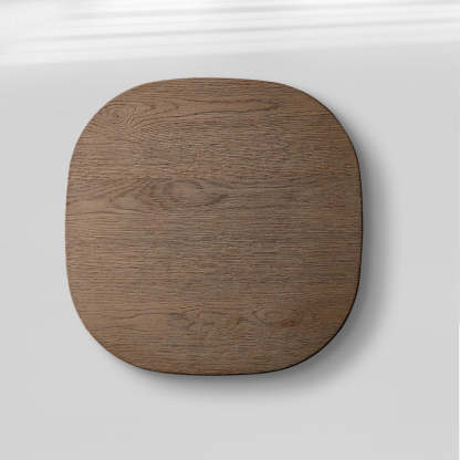 Mulholland Wood Square Side Table