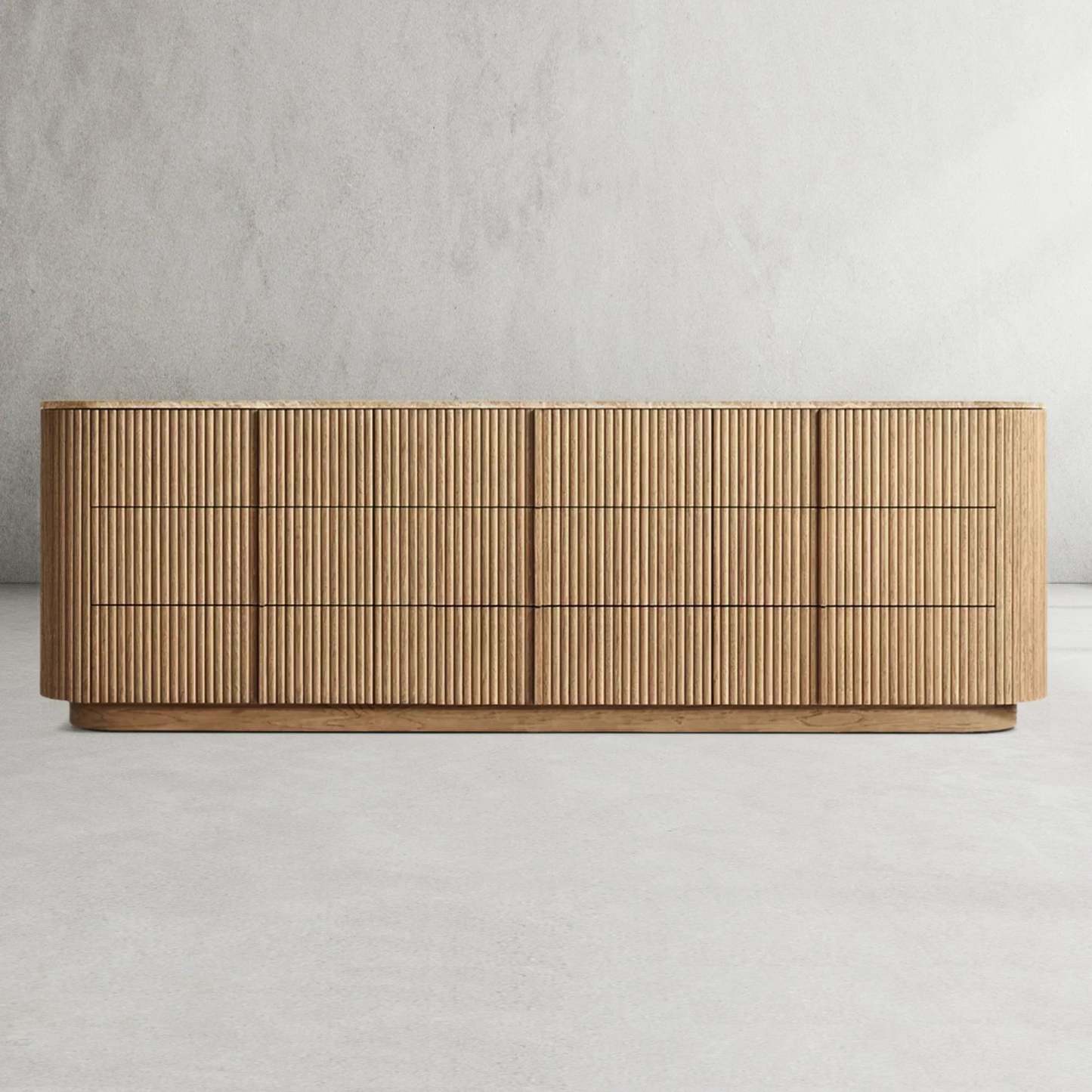 Mulholland Modern Stone 9-Drawer Dresser,RH,Stylish modern dresser for home