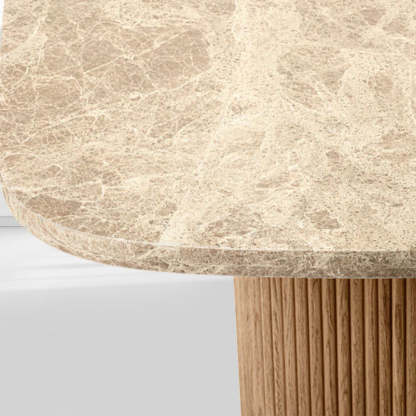 Mulholland Stone Rectangular Dining Table-Fullstarlighting