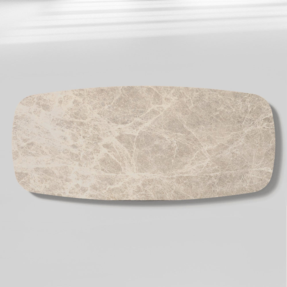 Mulholland Stone Rectangular Dining Table-Fullstarlighting
