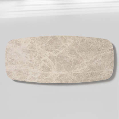 Mulholland Stone Rectangular Dining Table-Fullstarlighting