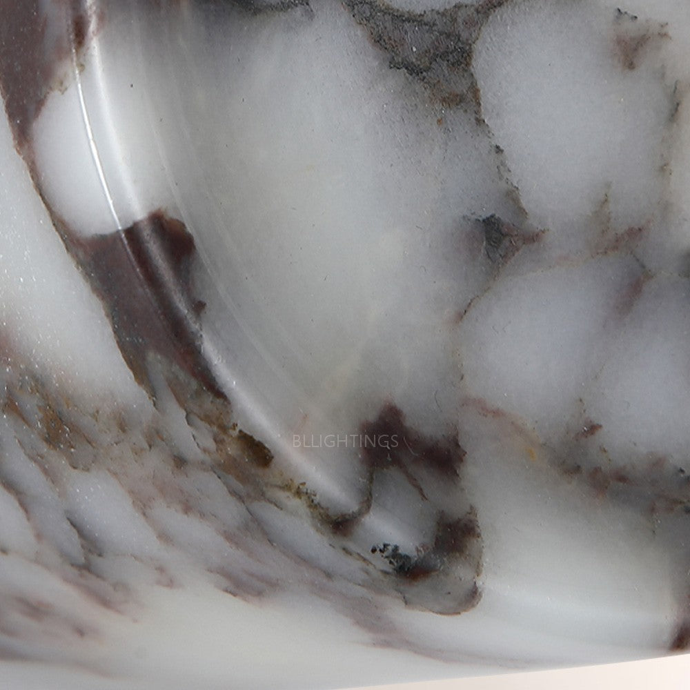 Murray Organic-Form Marble Wall Sconce-Fullstarlighting