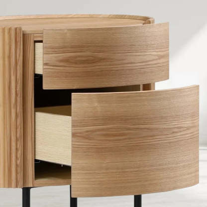 Nantie Wood Bedside Table