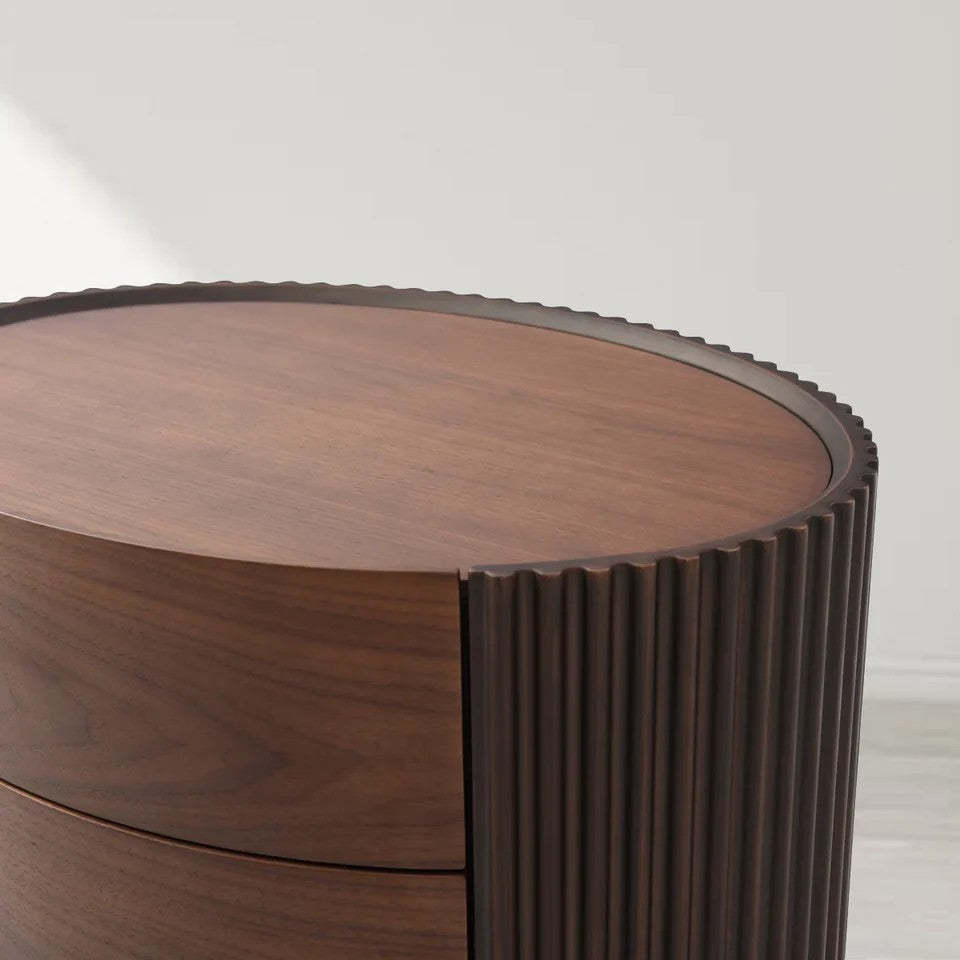 Nantie Wood Bedside Table