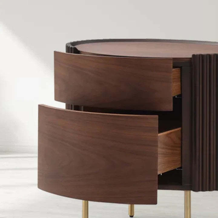 Nantie Wood Bedside Table