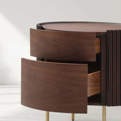 Nantie Wood Bedside Table