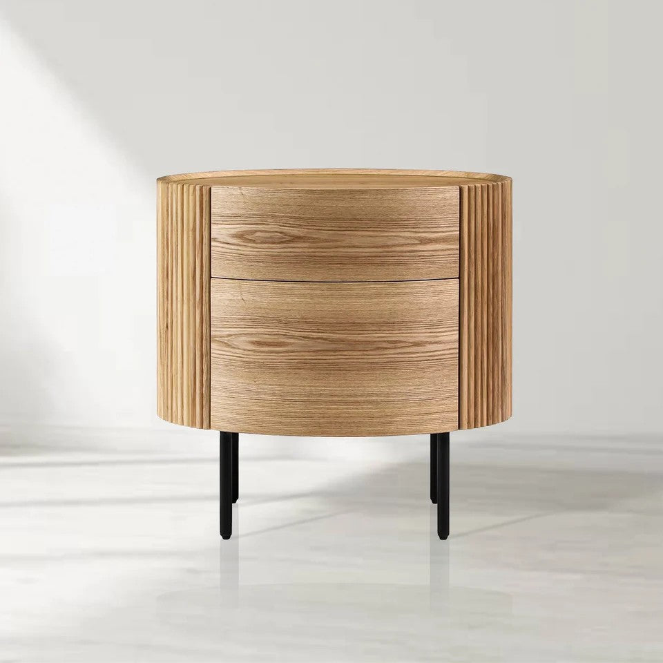 Nantie Wood Bedside Table