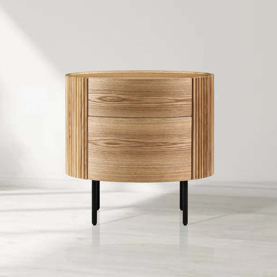 Nantie Wood Bedside Table,Bedside Table For Bedroom