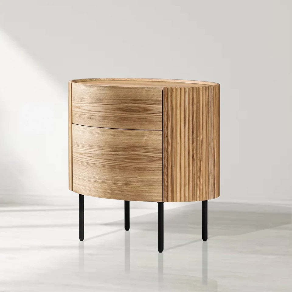 Nantie Wood Bedside Table