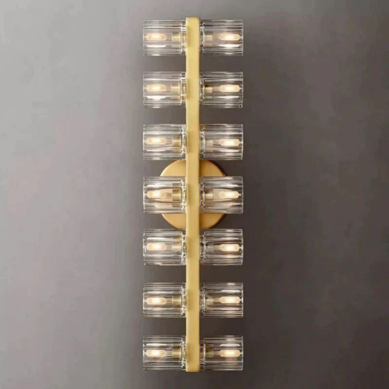 Niko Wine-Glass 14 Lights Wall Sconce