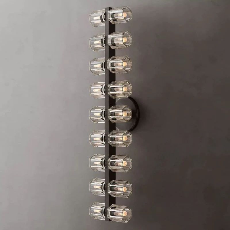 Niko Wine-Glass 18 Lights Wall Sconce