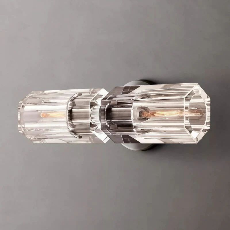 Niko Wine-Glass 2 Lights Wall Sconce