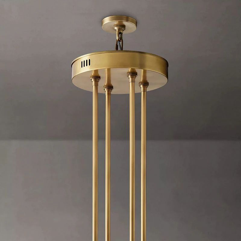 Niko Wine-Glass Round 2-Tier Chandelier 60''