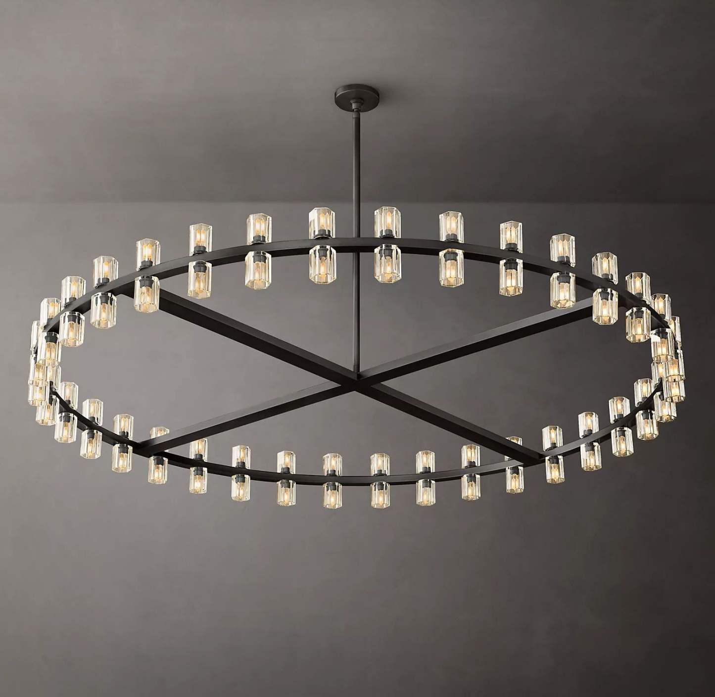 Niko Wine-Glass Round Chandelier 60''