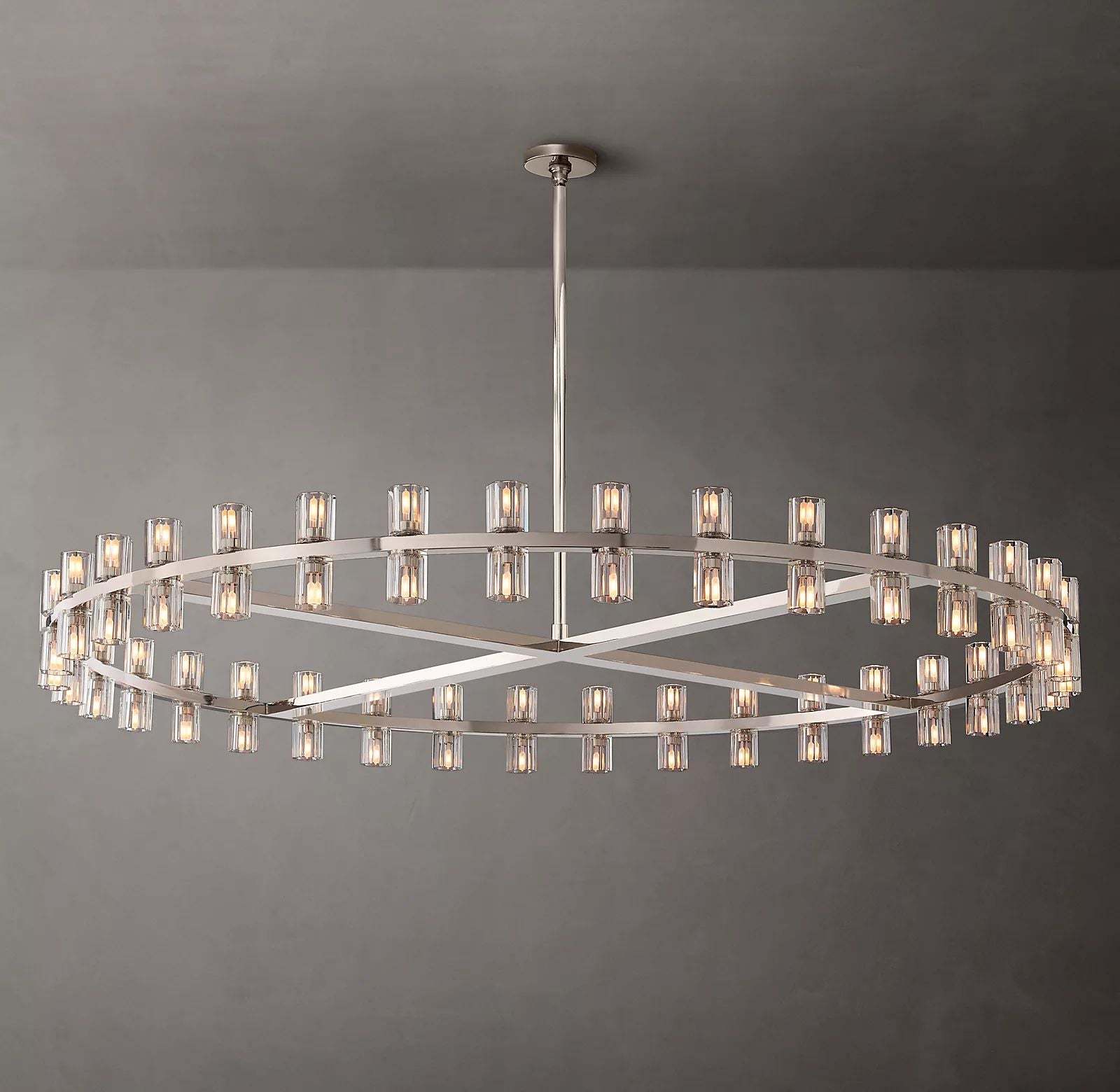 Niko Wine-Glass Round Chandelier 60''